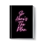 So Here’s The Plan Daily Planner – Pink